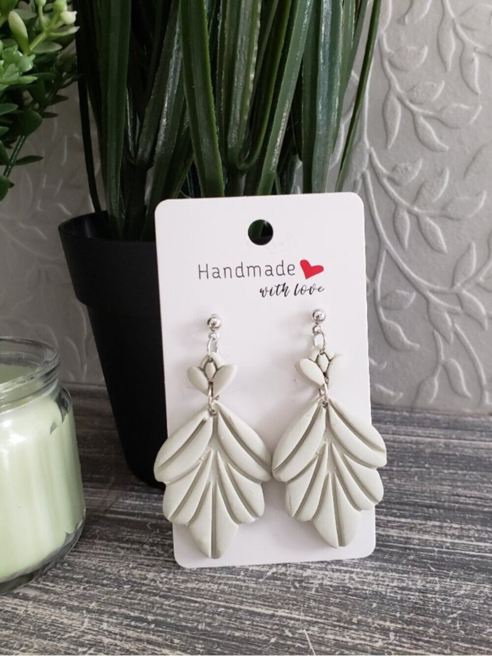 Hand Crafted Polymer Clay Earrings